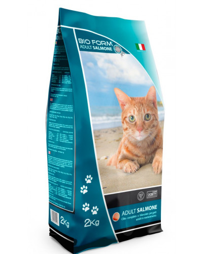Корм для дорослих котів з лососем "BIO FORM CAT ADULT SALMONE"