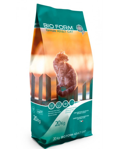 Корм для дорослих котів з м'ясом та рибою  "BIO FORM CAT ADULT MIX" 