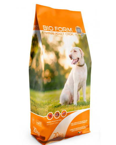 Корм для дорослих собак середніх та великих порід  "BIO FORM DOG ADULT CROCK" 