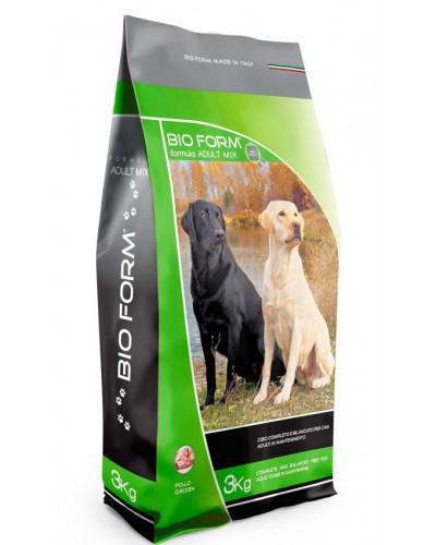 Корм для дорослих собак середніх та великих порід "BIO FORM DOG ADULT MULTIMIX"  24/10 (10 кг)