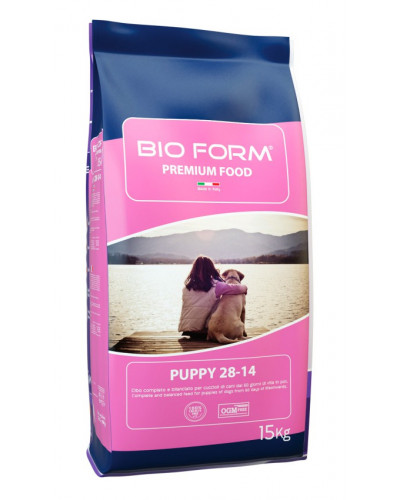 Корм Преміум класу для песенят всіх порід з куркою та індичкою "BIO FORM PREMIUM FOOD DOG PUPPY"